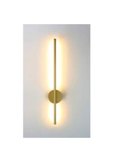 12 W Gold Dekoratif Led Duvar Aplik 3000k Gün Işığı 220 Volt Gold Sarı