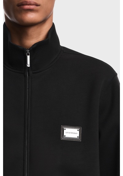 Emporio Armani Tam Fermuarlı Modal Jarse Sweat Erkek Sweat Em006821 Af17545 Uc001 Siyah