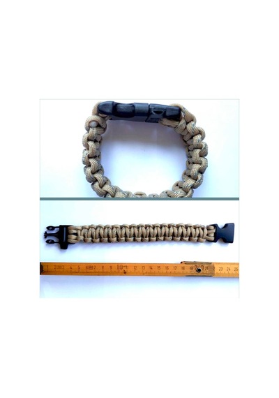 Omeniv Paracord Bileklik-Acil Durum Düdüğü 2in1 Outdoor Kamp Çok Renkli