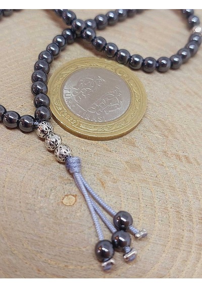Hematit Taşı 99luk Tesbih 4mm 14710 Çok Renkli