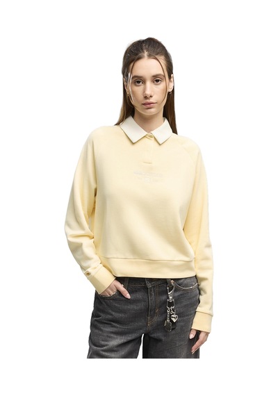 Puma Class Polo Kadın Bej Günlük Stil Sweatshirt 69582188