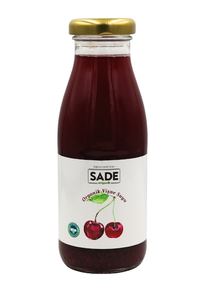 Sade Organik Vişne Suyu 250 Gr