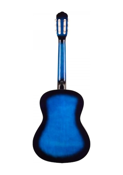 Klasik 4/4 Mavi Gitar Seti