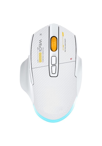 W601 Tri-mode Gaming Mouse 12800 Dpı, Rgb, Bt + 2.4ghz + Kablolu, Type-c Şarjlı Oyuncu Mouse 601