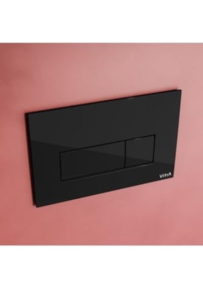 Square Kumanda Paneli Parlak Siyah 740-2350 Çok Renkli