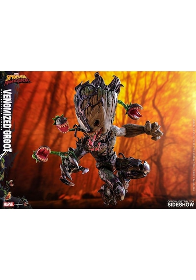 Hot Toys Venomized Groot Collectible Figure Tms 027 - Spider-Man.