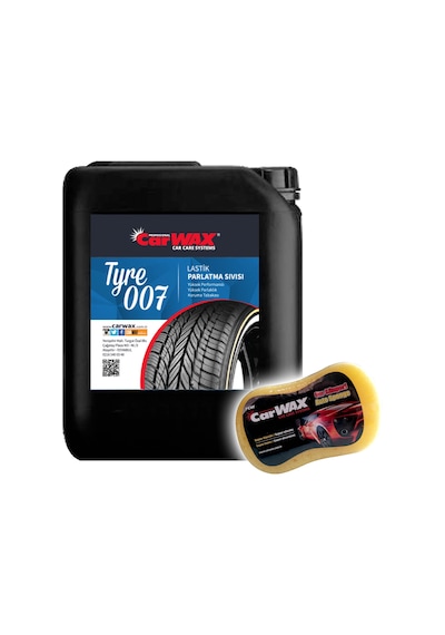 Carwax Rubber Tyre 007 Lastik Parlatma 5 KG
