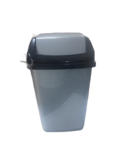 1no fantastik çöp kova 5litre Gri