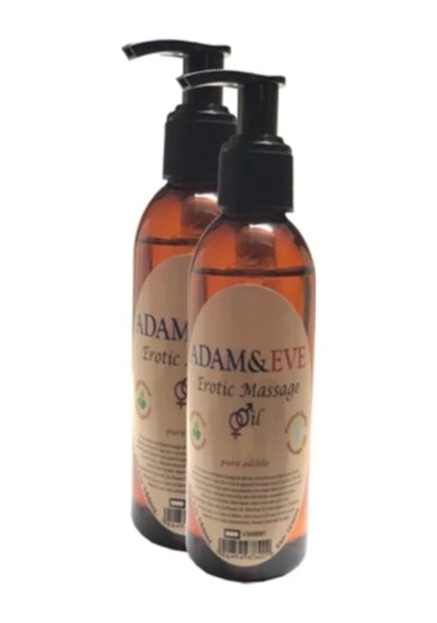 Süper Adam & Eve Aromaterapi Vanilya Aromalı Masaj Yağı Pure Edible Vanilla Flavor 125ml 2ad