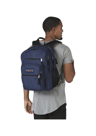 Big Student Navy Lacivert Laptop Sırt Çantası Ek0a5bahn54