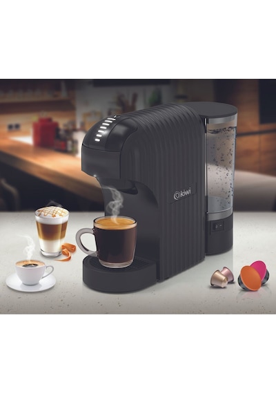 Kiwi Kcm-7597 Multikapsül Kahve Makinesi Siyah Dolce Gusto/ Toz Kahve Ile Uyumlu