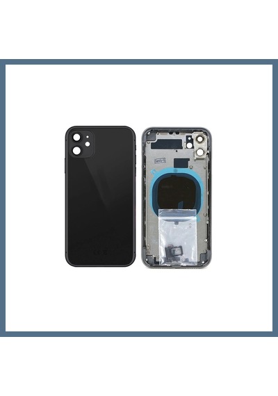 Buradabulabilirsin Iphone 11 Uyumlu Boş Kasa + Kapak Siyah Bbz
