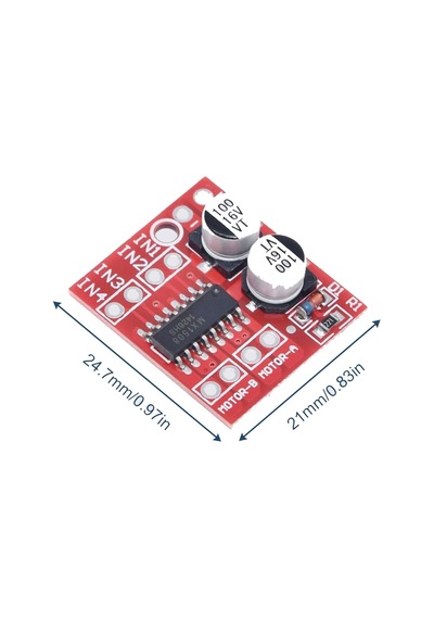 L298n Mini 2 Yönlü Motor Sürücü İleri Ve Geri Pwm Hız Regülatörü Dual H-bridge Stepper Motor