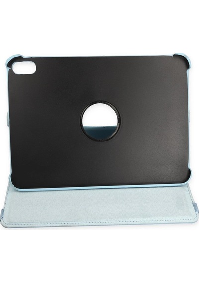 İthalat Ipad 2022 10.9 10.nesil Kılıf 360 Tablet Deri Kılıf - Turkuaz