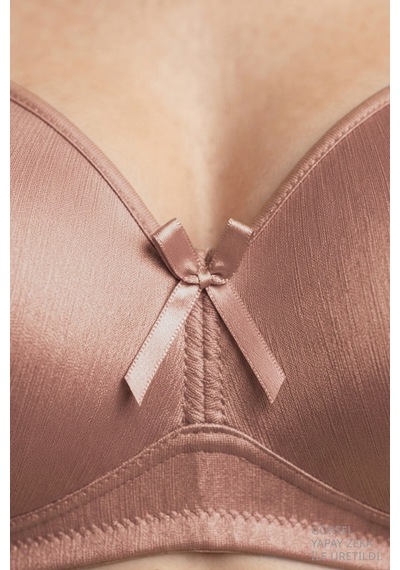 Cottonill Bra - Elvia Kahverengi Büyük Beden Parlak Balensiz Straplez Minimizer Kadın Sütyen Cottonill Bra - Elvia Kahverengi Büyük Beden Parlak Balensiz Straplez Minimizer Kadın Sütyen