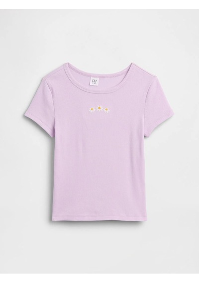 Gap V-sp Ss Rıb Tee Mor
