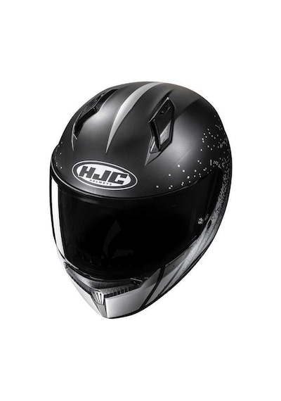 Hjc C10 Haven Mc5sf Kapalı Kask Siyah Beyaz