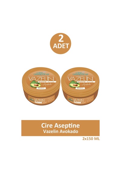 Cire Aseptine Vazelin Avokado 150 Ml 2 Adet