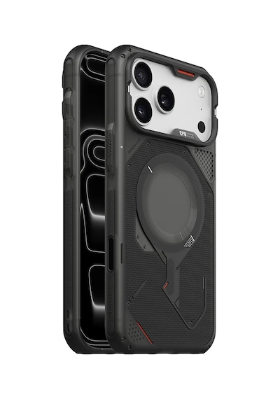A18 Rugged İphone 18 Pro Max Uyumlu Magsafe Darbe Emici Tam Koruma Zırh Kılıf Soğutma Kanallı