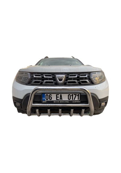 DACIA DUSTER KROM ÖN TAMPON KORUMA FİLDİŞLİ MODEL