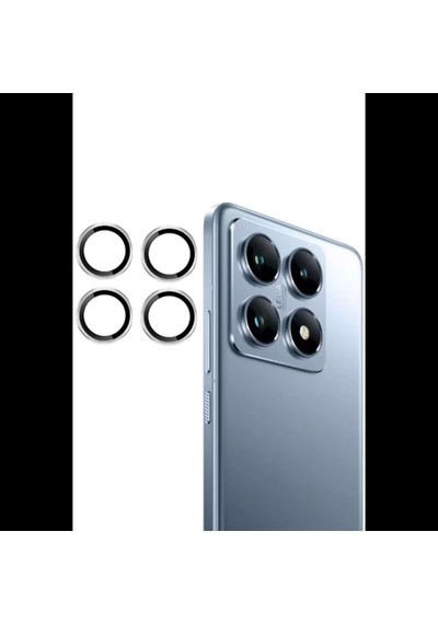 Mi 14t Pro Pvd Metal Kamera Lens - Gümüş Diğer