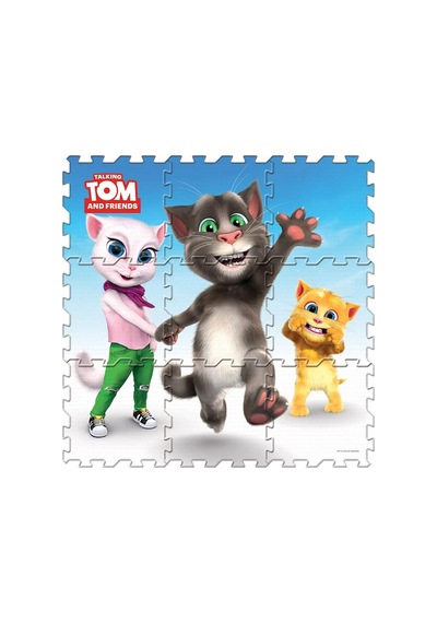 Armağan Oyuncak Talking Tom Eva Yer Matı - 5 Adet Tarı