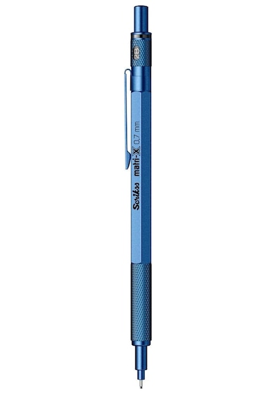 Scrikss Matri-x Versatil 0.7 Mm Metalik Mavi Şeffaf Amb.