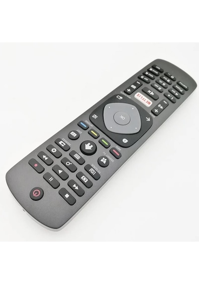 Philips Uyumlu Netflix Tuşlu LCD LED Smart TV Kumanda
