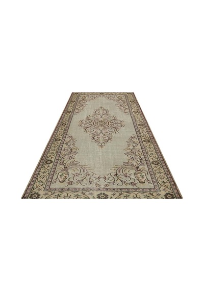 Vintage El Dokuma Yün Halı 168 X 277 Cm 9160