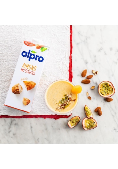 Alpro Şekersiz Badem İçeceği 1 Lt X 6 Adet
