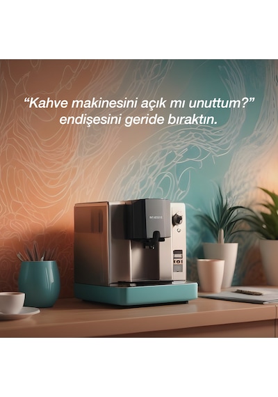 Günsan WiFi Akıllı Priz 16A | Enerji Takibi, Uzaktan Kontrol, Tuya Smart Life, Sesli Komut (Google Home & Alexa) -