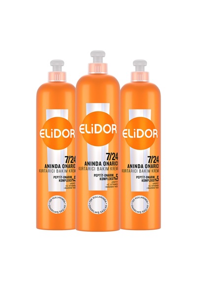 7/24 Kurtarıcı Saç Bakım Kremi Anında Onarıcı 240 Ml X3