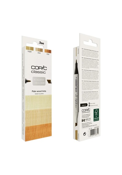 Classıc Desıgner Collectıon Set 3 Lu Pale Wood Tınts
