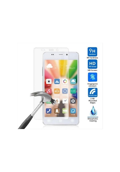 Nrzsnt General Mobile Discovery 3 Kırılmaz Cam Ekran Koruyucu - Şeffaf