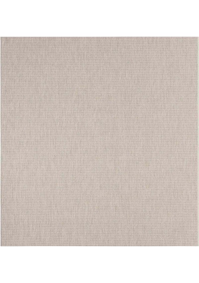 Düz Krem Jüt Görünümlü Modern Halı - L663krbo