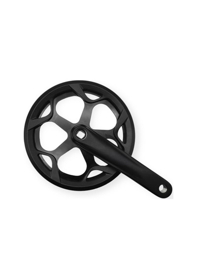 E-bıke Uyumlu Aynakol - 46t, 165 Mm, Çift Muhafazalı, Prowheel Siyah