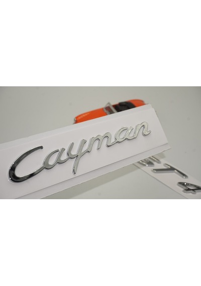 Porsche Cayman Gt4 Bagaj 3M 3D Abs Yazı Logo Amblem Seti (549217872)
