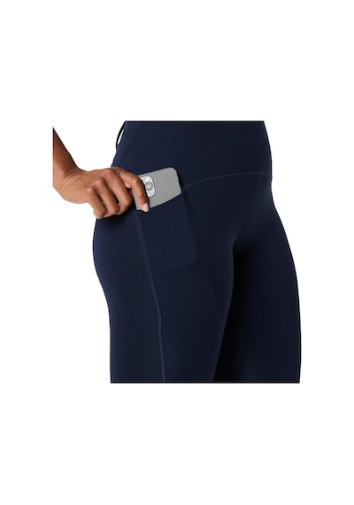 Asics Road High-waist Kadın Lacivert Koşu Tayt 2012c968-400 Mavi