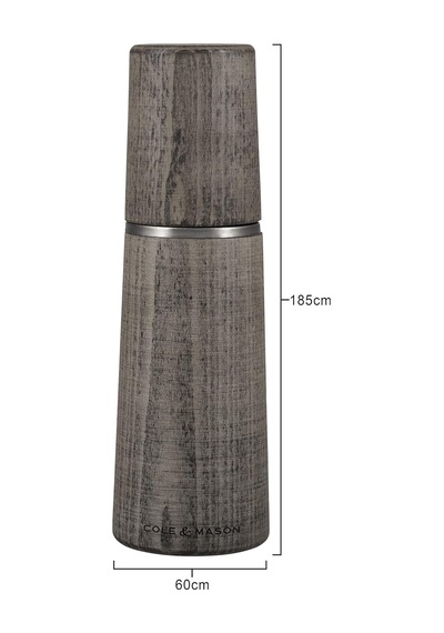 Cole & Mason Marlow Tuz Ve Karabiber Değirmeni, 2'li Set Manuel, Kayın Ağacı, 18,8 Cm, Precision+ Seramik Öğütüc Diğer