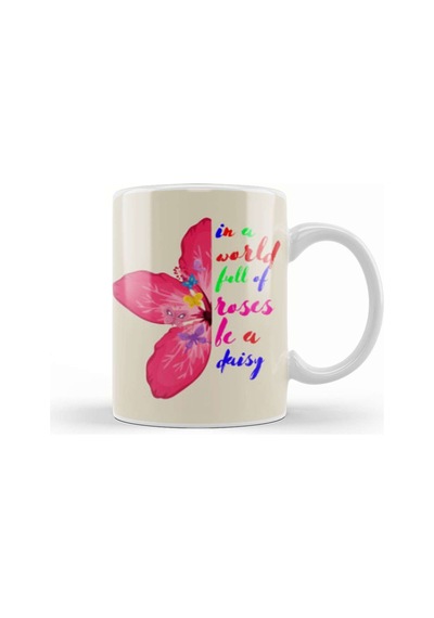 Summer Gift Cool Summer Flowers Kupa Bardak Porselen Karışık