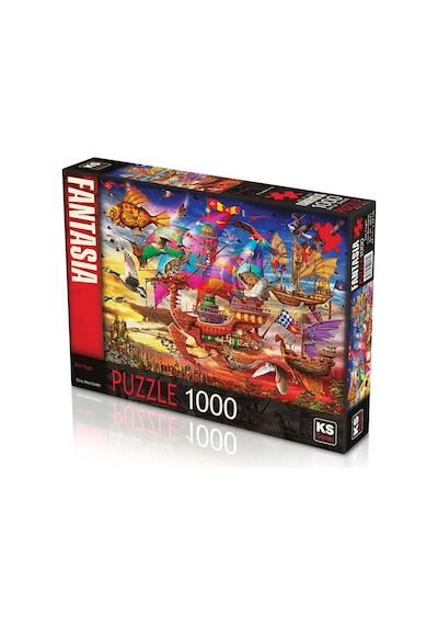 Ks The Flight 1000 Parça Puzzle 68 x 48 CM