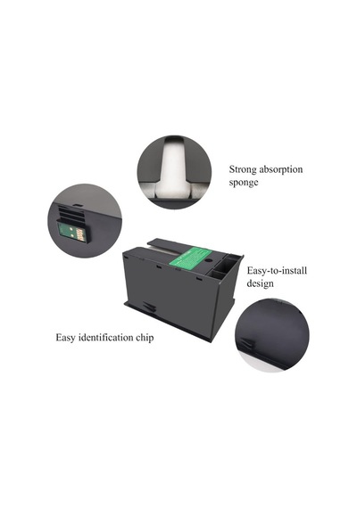 T6711-c13t671100 Çipli Atık Kutusu Epson Workforce Wf-3530dtwf, Wf-3540dtwf,wf-3620dw,wf-3620wf Uyumlu