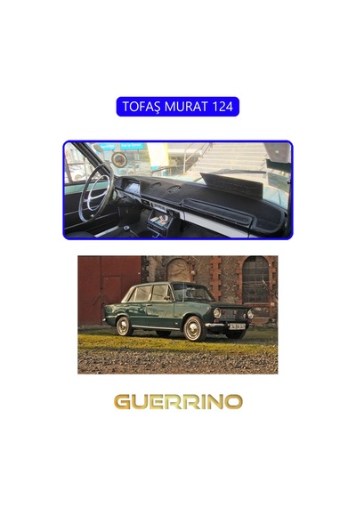 Tofaş Murat 124torpido Koruma Halısı Mavi Kenar