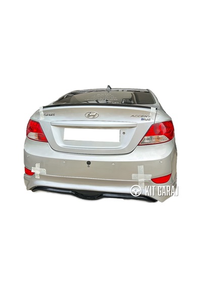 Hyundai Accent 2011-2019 Arka Ek Plastik Boyasız