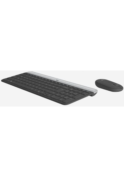 LOGITECH MK470 920-009435 KABLOSUZ KLAVYE MO  SE SETİ-SİYAH
