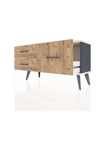 Arges Şifonyer 3 Raflı 88x30x48 Antrasit-aytaşı/çam Aytaşı/çam Arges Şifonyer 3 Raflı 88x30x48 Antrasit-aytaşı/çam Aytaşı/çam
