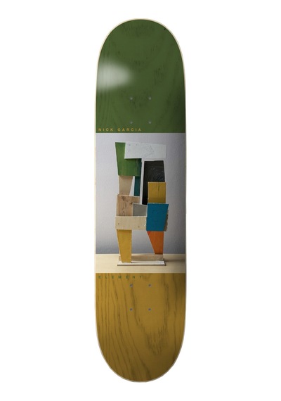 Element Element 825 Oakley Nick Garcia Unisex Skateboard Deck 0001 Çok Renkli