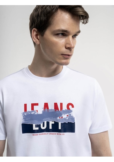 Loft Erkek T-shirt Beyaz Lf2036325 24yp69000170 P69100 Beyaz