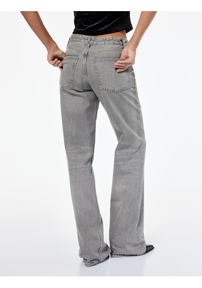 Koton Düz Paça Düğmeli Cepli Pamuklu Taşlı Jean Pantolon - Straight Fit Jean Antrasit 6wal40243md Antrasit Koton Düz Paça Düğmeli Cepli Pamuklu Taşlı Jean Pantolon - Straight Fit Jean Antrasit 6wal40243md Antrasit