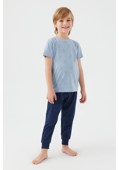 Arnetta 2504 Parrot Erkek Çocuk Kısa Kol Pijama Takım 001